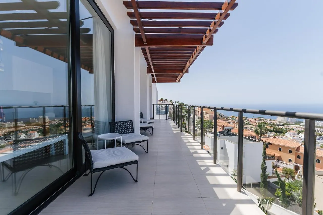 Sunset White Villa - Ocean View, Jakuzzi, Heated Pool, Air-Conditioning, Grill Πλάγια ντε λας Αμέρικας Ισπανία