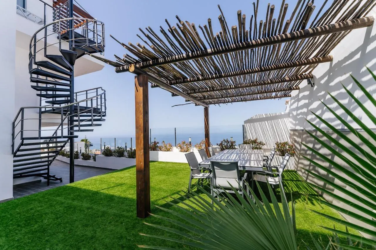 Sunset White Villa - Ocean View, Jakuzzi, Heated Pool, Air-Conditioning, Grill Πλάγια ντε λας Αμέρικας