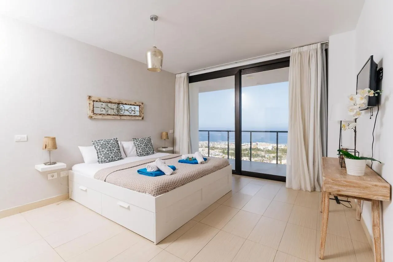 Sunset White Villa - Ocean View, Jakuzzi, Heated Pool, Air-Conditioning, Grill Πλάγια ντε λας Αμέρικας