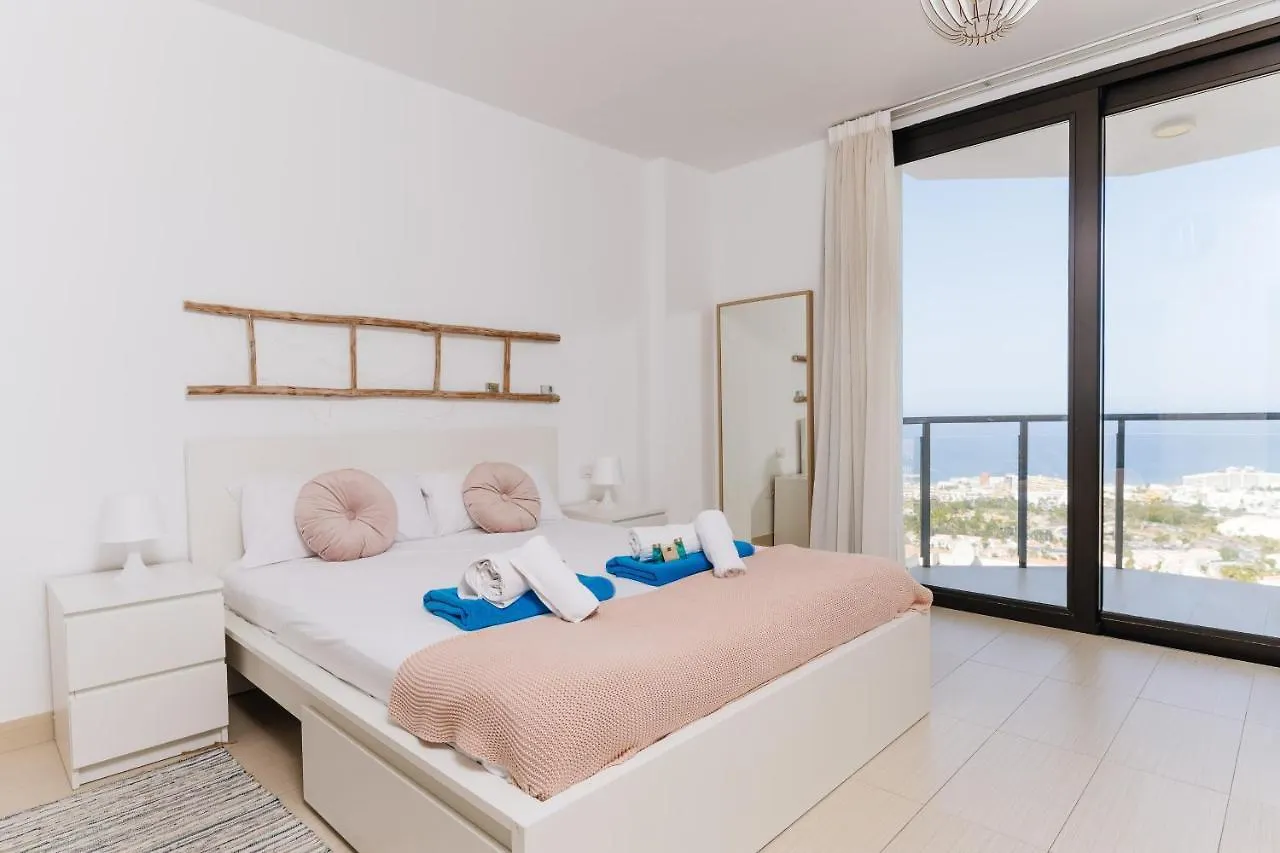 Sunset White Villa - Ocean View, Jakuzzi, Heated Pool, Air-Conditioning, Grill Πλάγια ντε λας Αμέρικας Ισπανία